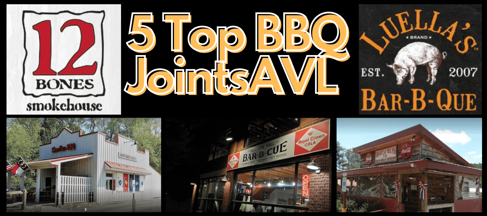 5 BBQ Joints In AVL