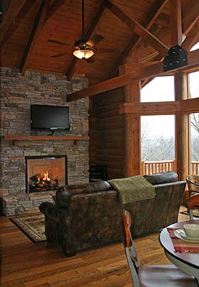 Luxurious Rustic Honeymoon Cabin Suite Near Asheville Nc And The