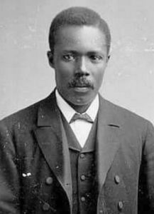 old fashioned picture of George Crum in early thirties